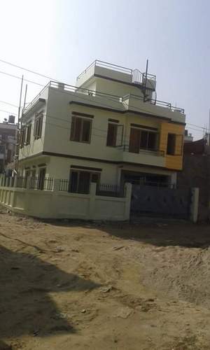 A newly built house on sale